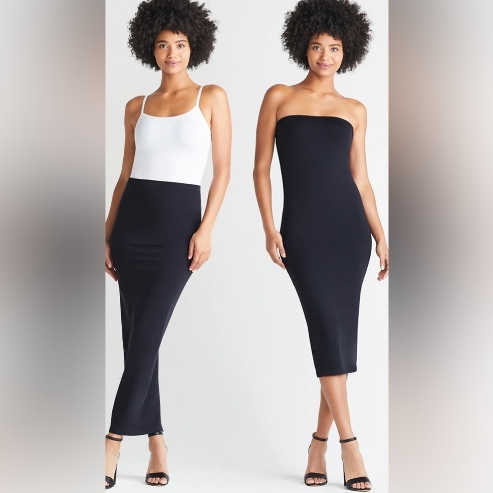 New yummie multi-way strapless convertible smoothing tube dress and skirt​